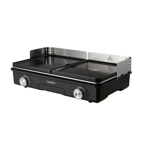 SILVERCREST STG 2200 A2 elektromos asztali grill 2000W – grillsütő fekete