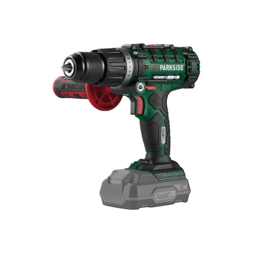 ParkSide PSBSA 20-Li E4  Kétsebességes akkus fúró, ütvefúró, behajtó gép, 20V, 45Nm, kofferben
