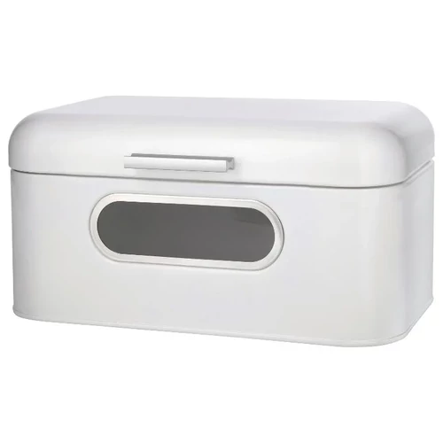 Silvercrest kenyértartó fém, kitekintőablakkal,tört fehér színű 