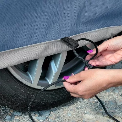 Perfect Garage autótakaró ponyva 405-430 cm – L1 hatchback/kombi