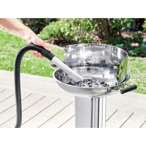 ParkSide PAS 18 F5 inox nemesacél 1200W 18L hamuporszívó, kandalló porszívó motorral