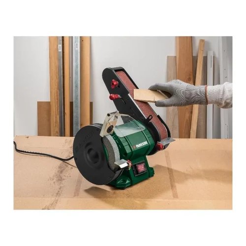 ParkSide PSBS 240 C2 Kombinált 2 az 1-ben állványos szalag csiszoló gép és köszörű, 240W