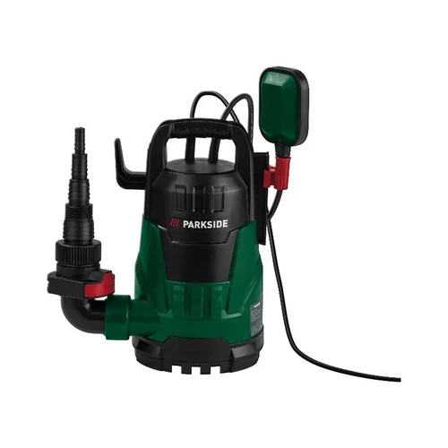 PARKSIDE PETPK 400 A1 merülő tisztavíz-szivattyú, 10 000 l/h kerti szivattyú, búvárszivattyú úszókapcsolóval
