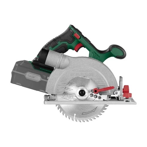 ParkSide PHKSA 20-Li C4 SOLO Akkumulátoros kézi körfűrész, X20V (akku és töltő nélkül)