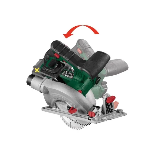 ParkSide PHKSA 20-Li C4 SOLO Akkumulátoros kézi körfűrész, X20V (akku és töltő nélkül)