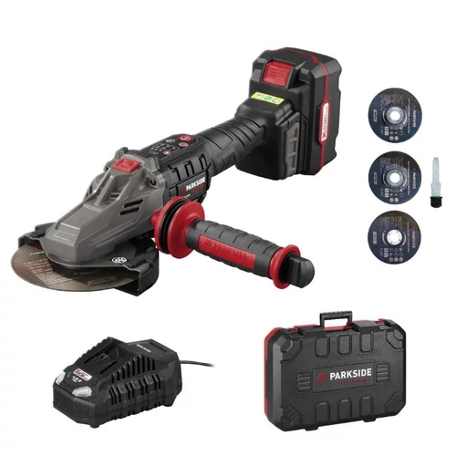 ParkSide Performance PPWSFA 20-Li B3 SET Laposfejű sarokcsiszoló