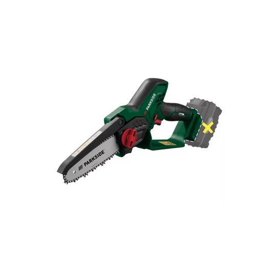 ParkSide PAGHS 20 LI B2  Akkus kézi láncfűrész, bokor és cserjevágó fűrész, 20V akkumulátor és töltő nélkül