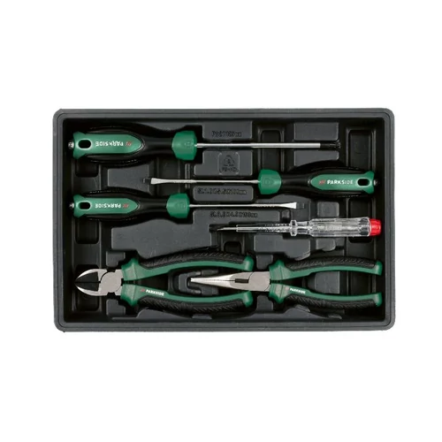 Szerszámtáska akkus csavarhúzóval PWBM A1 92 darabos készlet