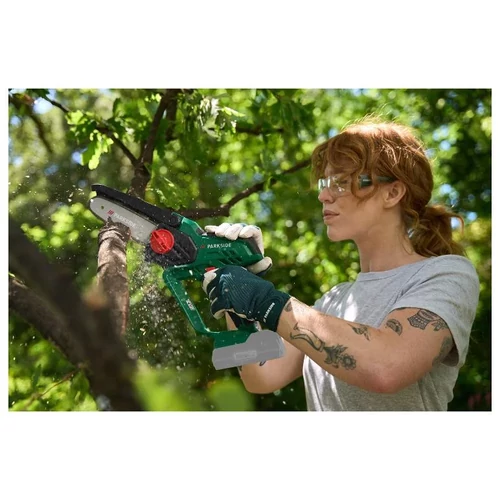 ParkSide PAGHS 20-Li C4 SOLO Akkus kézi láncfűrész, bokor és cserjevágó fűrész, (akkumulátor és töltő nélkül)