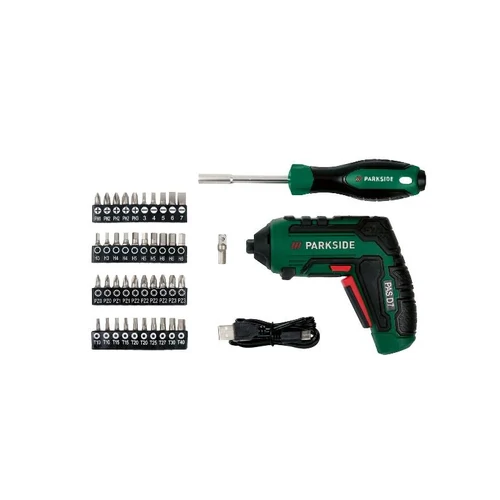 Szerszámtáska akkus csavarhúzóval PWBM A1 92 darabos készlet