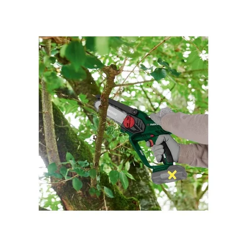 ParkSide PAGHS 20-Li C4 SOLO Akkus kézi láncfűrész, bokor és cserjevágó fűrész, (akkumulátor és töltő nélkül)