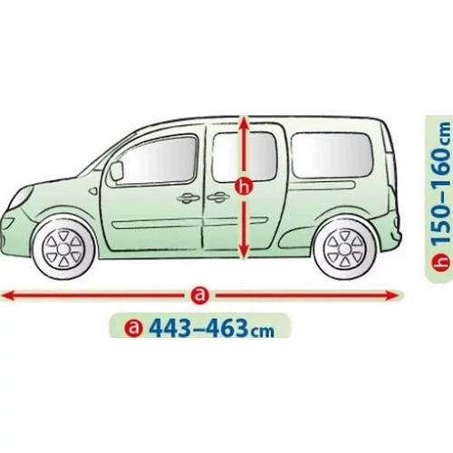 Mobile Garage autótakaró ponyva 443-463 cm - XL kisáruszállító