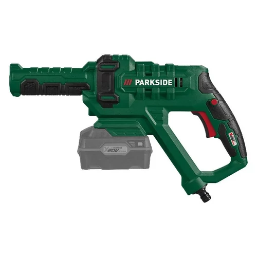ParkSide PDRA 20-Li D4 SOLO Akkumulátoros önfelszívó magasnyomású mosó tisztító, sterimo X20V, 25 bar Akku+Töltő
