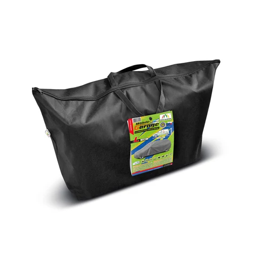 Autóponyva 380-405 cm hatchback – Vízálló,UV álló kültéri autótakaró Mobile Garage M2