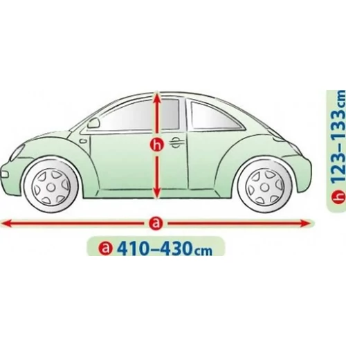 Mobile Garage autótakaró ponyva 410-430 cm  - L beetle (újabb típushoz)