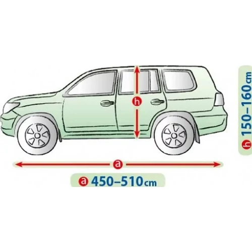Mobile Garage autótakaró ponyva 450-510 cm  - XL SUV | off road
