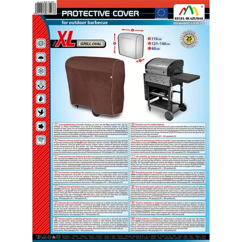 Kerti grill védőponyva Kegel ovális XL