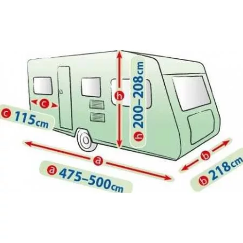 Premium lakókocsi takaróponyva 475-500 cm - 500ER caravan