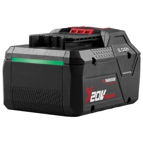 ParkSide PAPP 208 A1 Gyári X20V Team akkumulátor, 8Ah / 8000 mAh, Li-ion akku,Bluetooth