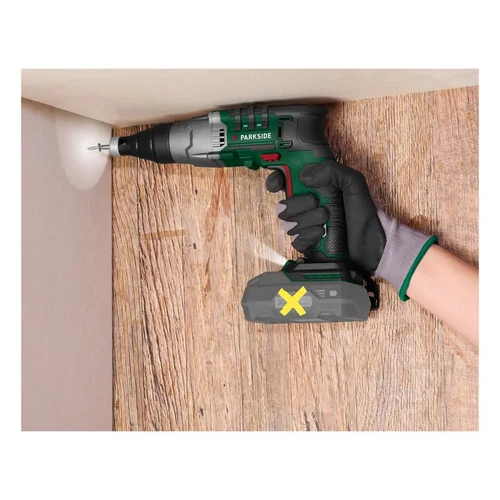 ParkSide PTBSA 20-Li B2 X20V akkus gipszkarton szárazfalazat csavarozó, csavar behajtó 20 V akku és töltő nélkül 