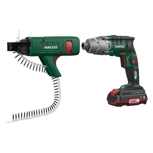 ParkSide PTBSA 20 LI A1 akkus gipszkarton,szárazfalazat csavarozó akku és töltővel 20V