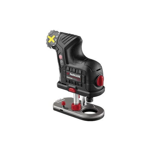Parkside Performance PPAKF 12 A1  Akkus  felsőmaró+ marófejkészlet +12V / X12V (akkumulátor és töltő nélkül)