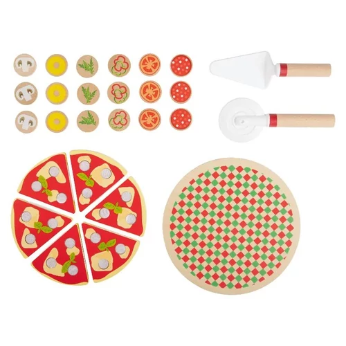 Playtive Pizza készlet fából