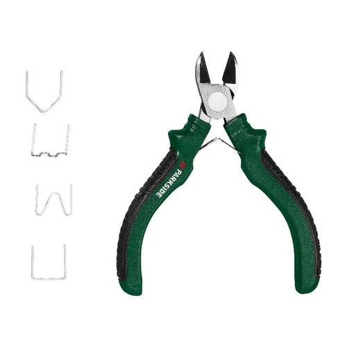 ParkSide PKSP 50 B1 Műanyaghegesztő pisztoly készlet 200 db kapoccsal + csípőfogóval, 50 W