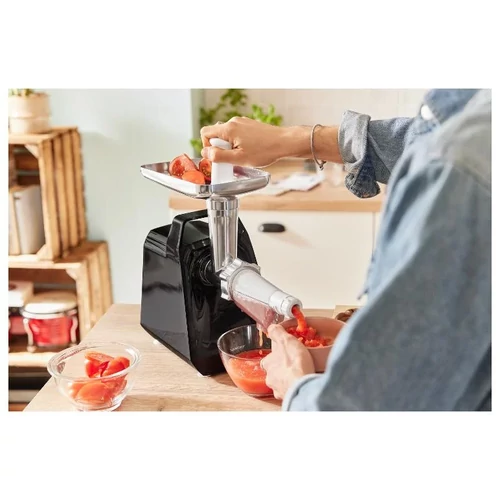 Silvercrest húsdaráló paradicsom-passzírozó fejjel SFWT 400 B1 Fekete