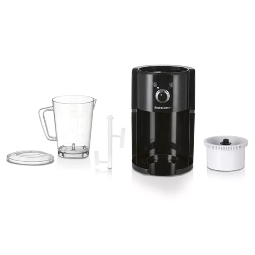 SilverCrest Jégkása készítő gép SSM 30 B1 (jégkocka daráló mixer / jégkásakészítő), fekete