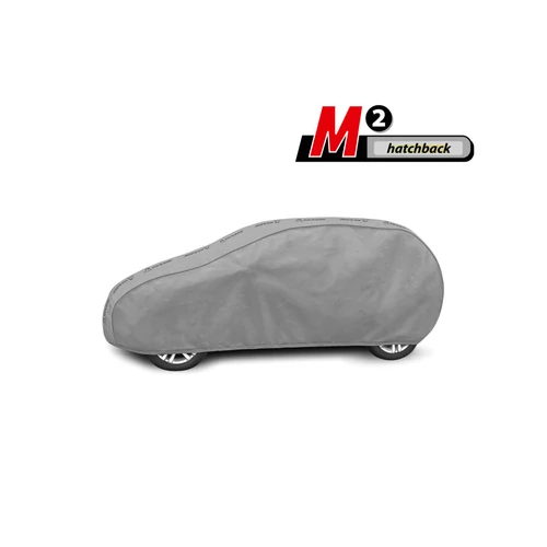 Autóponyva 380-405 cm hatchback – Vízálló,UV álló kültéri autótakaró Optimal Garage II M2