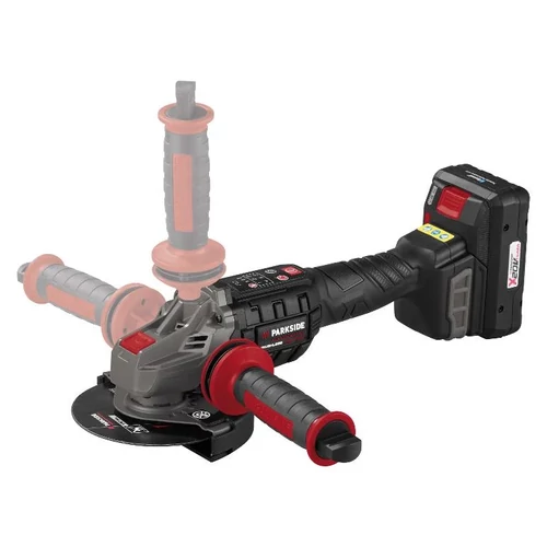  Akkus sarokcsiszoló Akkuval és töltővel