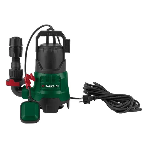 Parkside PETPS 400 A1 NC Kerti búvárszivattyú úszókapcsolóval, 9.000 l/h, 400 W (tiszta vízre)