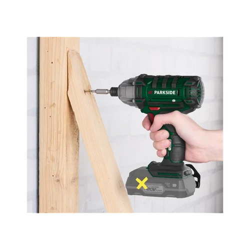 ParkSide PDSSA 20-Li B2 akkus ütvefúró, csavarozó, 180 Nm, akku és töltő nélkül X20 Li-ion 