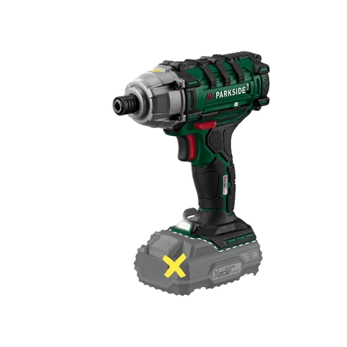 ParkSide PDSSA 20-Li B2 akkus ütvefúró, csavarozó, 180 Nm, akku és töltő nélkül X20 Li-ion 