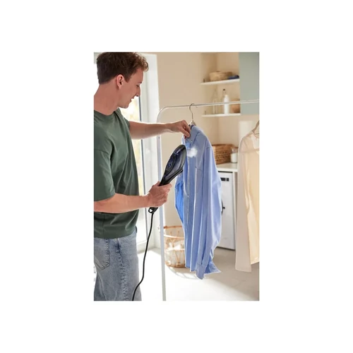 SILVERCREST SDRB 1000 B1 kézi gőzölős vasaló kefe, fekete/kék 1000W