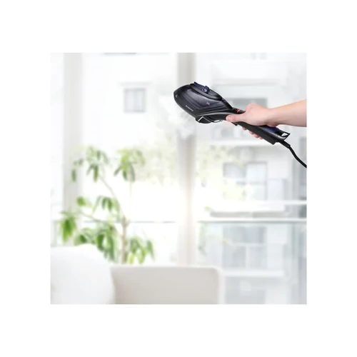 SILVERCREST SDRB 1000 B1 kézi gőzölős vasaló kefe, fekete/kék 1000W