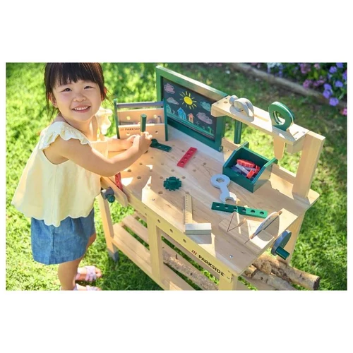 Lupilu Fa játékmunkapad Parkside 69 részes