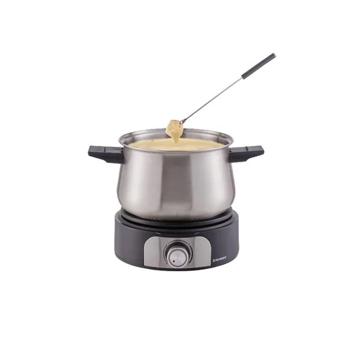 SILVERCREST SFE 1500 E5 elektromos fondü készítő 1500W – fondü edény ezüst