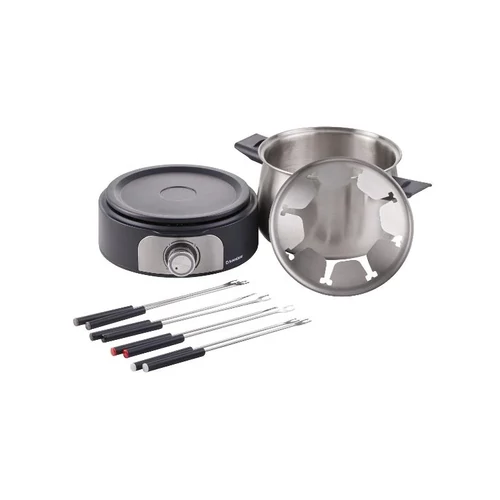 SILVERCREST SFE 1500 E5 elektromos fondü készítő 1500W – fondü edény ezüst