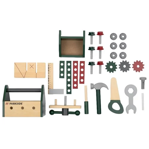 Lupilu Fa játékmunkapad Parkside 69 részes