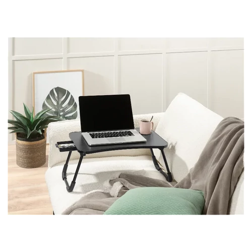 LIVARNO home laptopasztal  okostelefon-tartóval,55,5 x 39,5 x 25,5 cm 