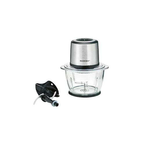 SILVERCREST konyhai aprító 500W 1,2L – üveg tálas jégdaráló, inox, SMZE 500 C2