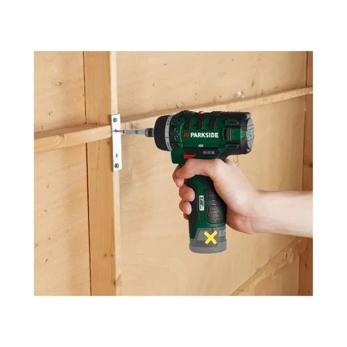 PARKSIDE PBSA 12 E4 akkus fúró-csavarozó levehető tokmány, 12V 28Nm – Li-ion