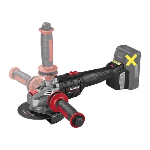 ParkSide Performance  akkus sarokcsiszoló,  akku és töltő nélkül PWSAP 20-Li G7