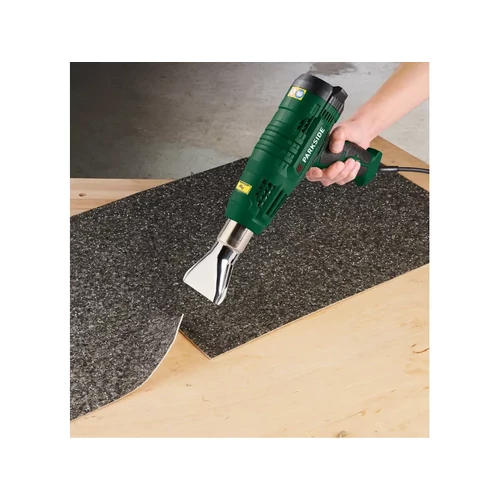 ParkSide PHLGD 2000 C4 Forrólevegőfúvó, hőlégfúvó, 4 féle tartozék fejjel, 2000W elektromos