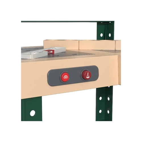 Lupilu műanyagból készült játék munkapad, szerelőasztal szerszámokkal és fúrógéppel, 77 részes