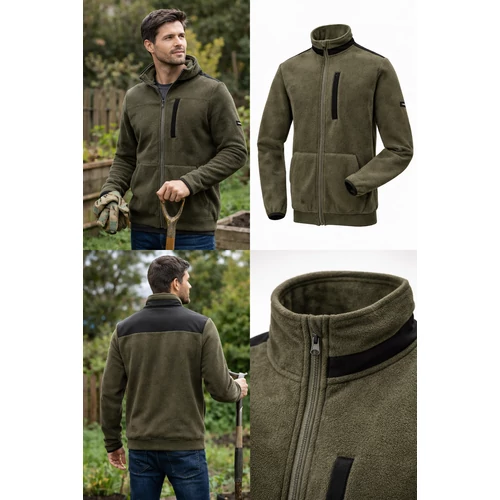 Parkside férfi polár pulóver cipzáras,zsebes