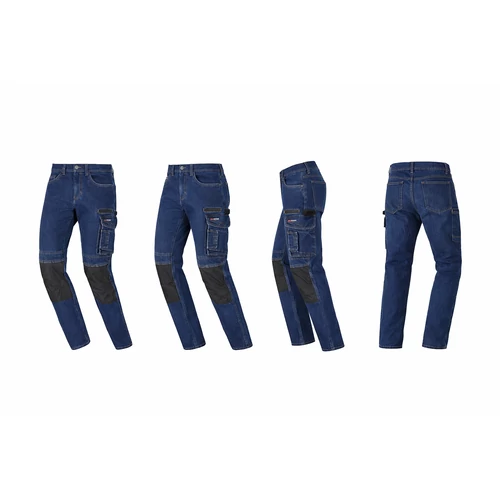 PARKSIDE PERFORMANCE Férfi farmernadrág overall stílusban zsebekkel