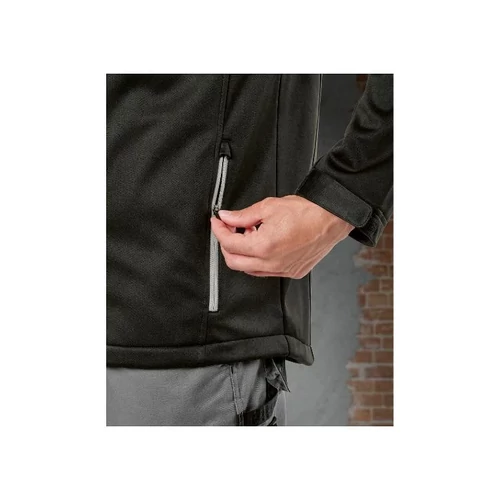 PARKSIDE PERFORMANCE Férfi softshell munkáskabát,tépőzárral az ujjszegélyel